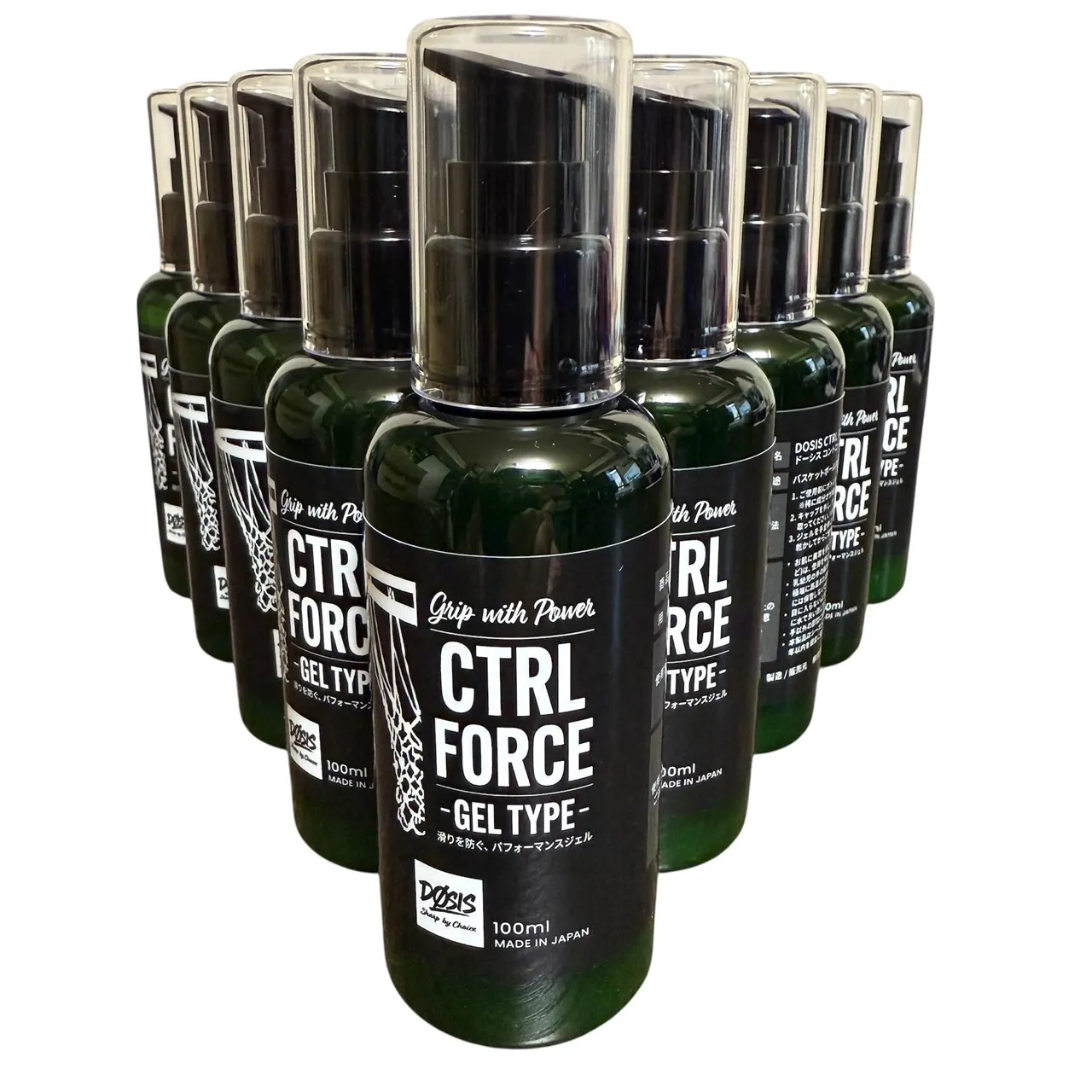 DØSIS CTRL FORCE グリップジェル 商品パッケージ